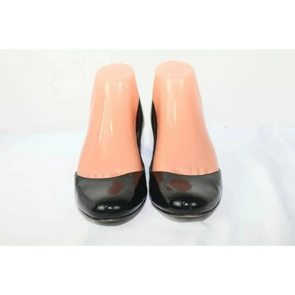 Cole Haan Lainey Womens Black Suede Wedge Pumps Size 7B - Picture 1 of 9